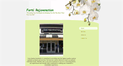 Desktop Screenshot of fortemedicalaesthetics.com